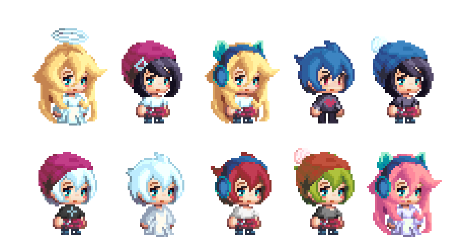 Pixcadia Chibis